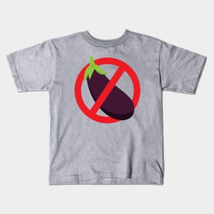 I Hate Eggplant Aubergines Kids T-Shirt